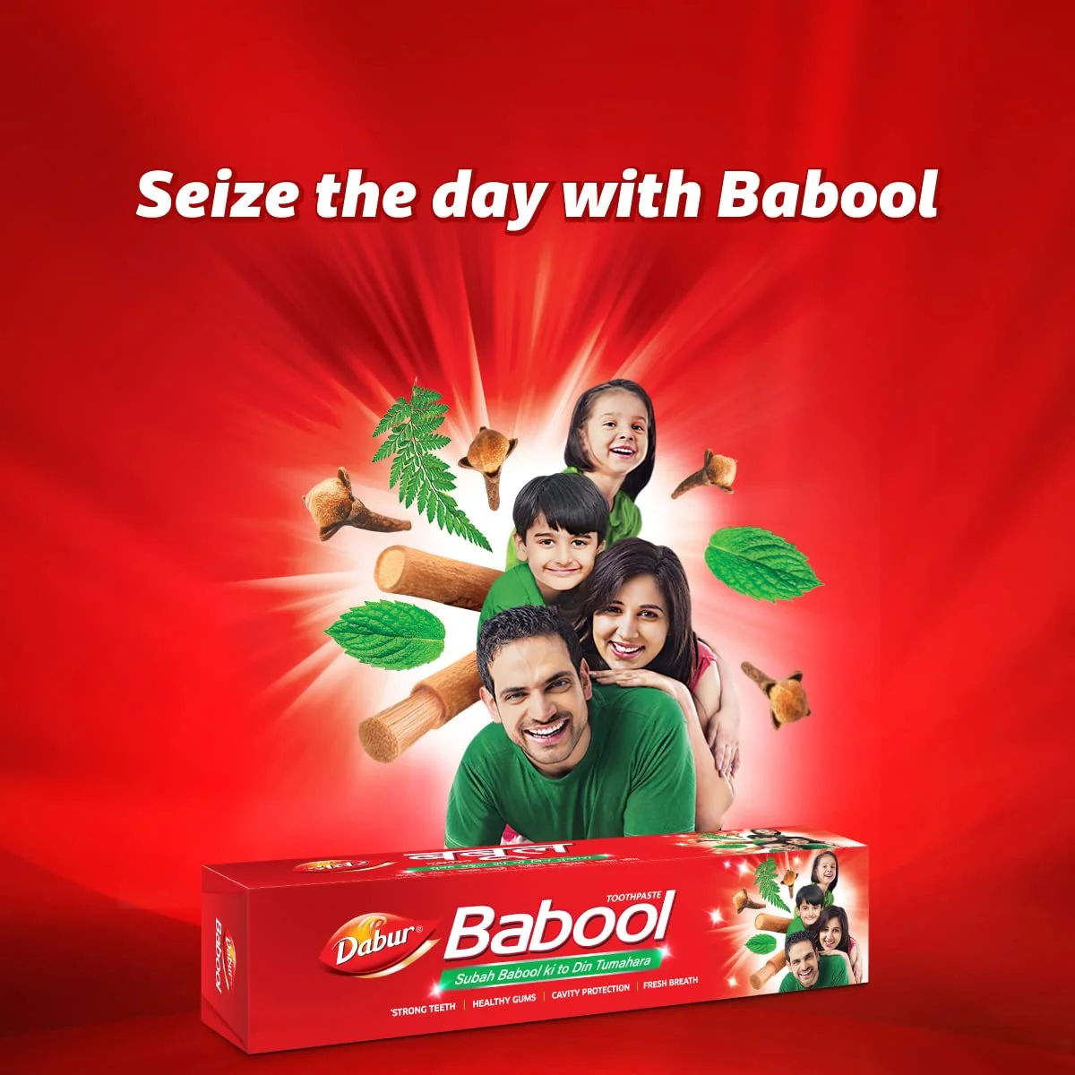 Dabur Babool Ayurvedic Toothpaste | VegMove